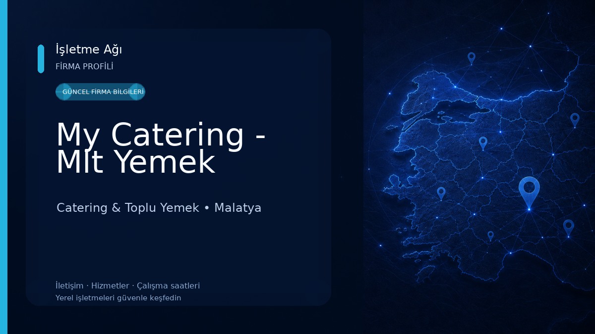 My Catering - Mlt Yemek