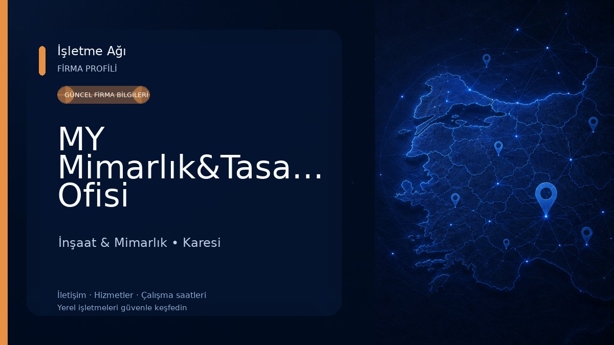 MY Mimarlık&Tasarım Ofisi İnşaat & Mimarlık