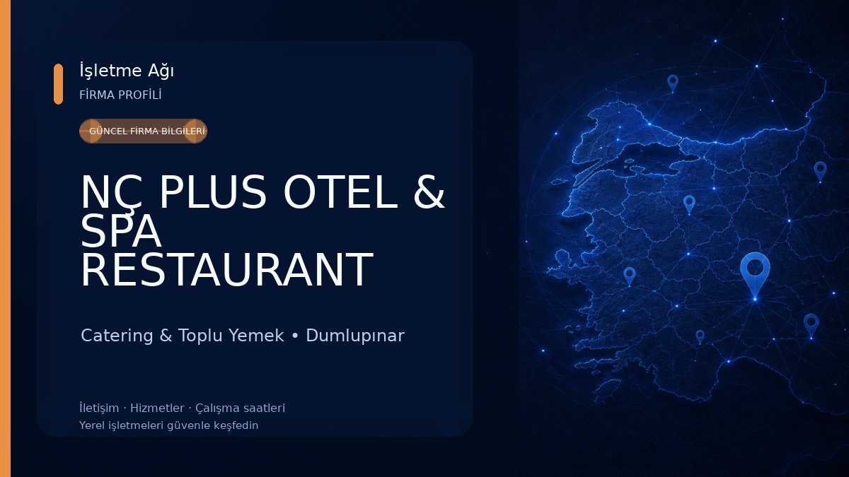 NÇ PLUS OTEL & SPA RESTAURANT DÜĞÜN VE KONFERANS SALONLARI