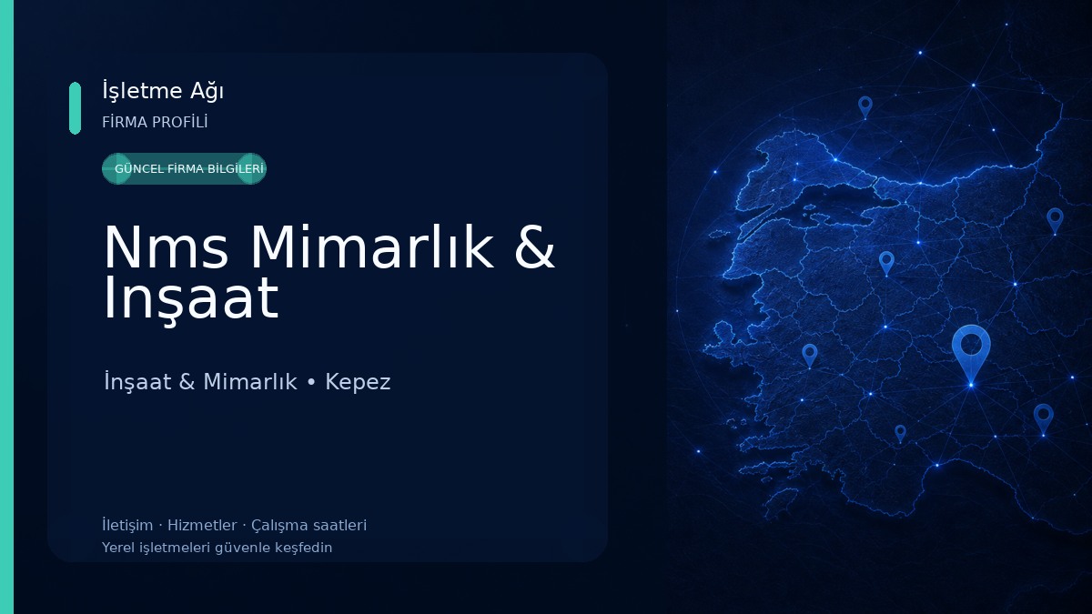 Nms Mimarlık & Inşaat İnşaat & Mimarlık