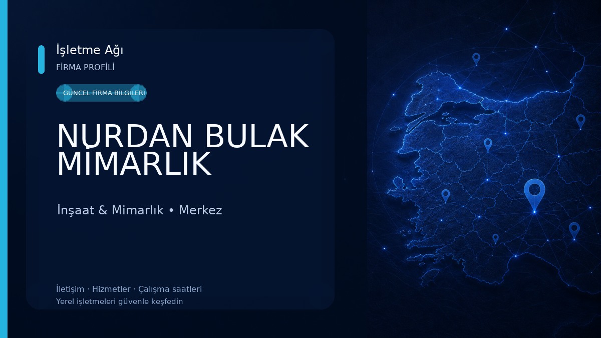 NURDAN BULAK MİMARLIK