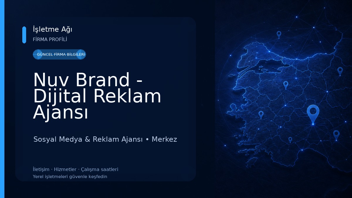 Nuv Brand - Dijital Reklam Ajansı