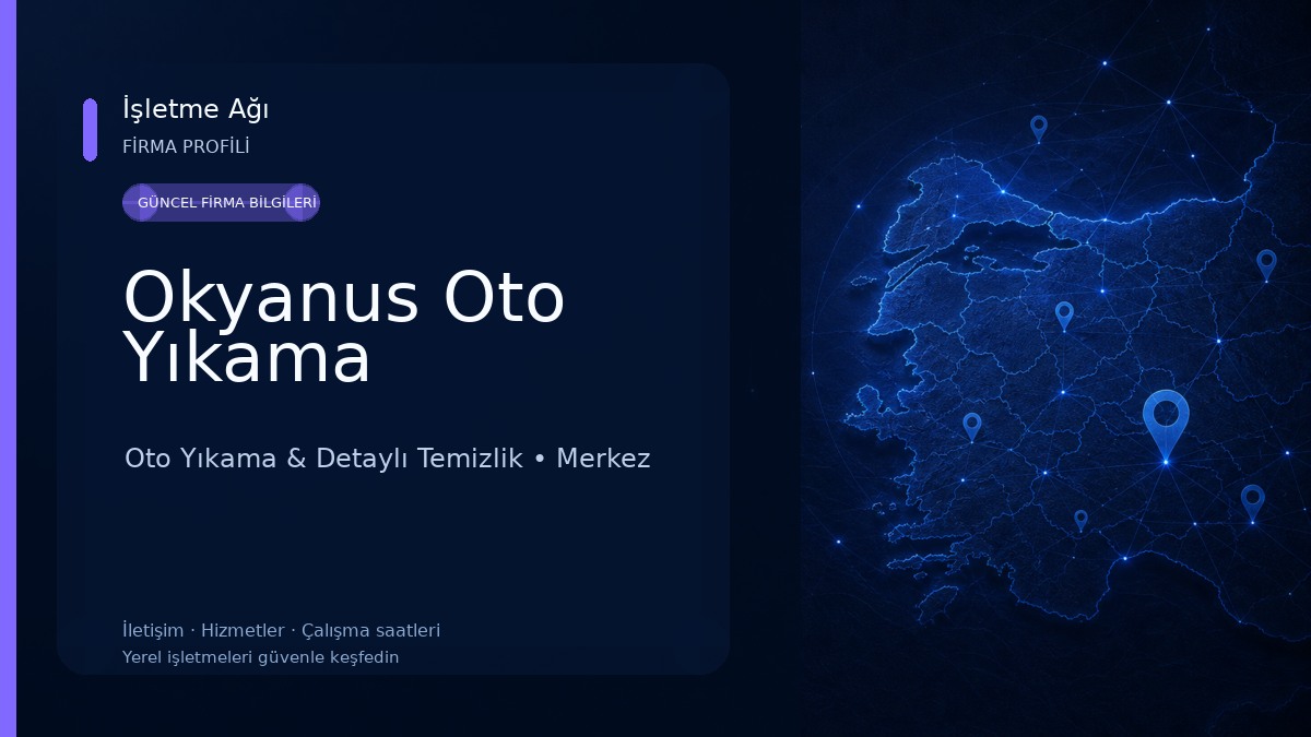 Okyanus Oto Yıkama Oto Yıkama & Detaylı Temizlik