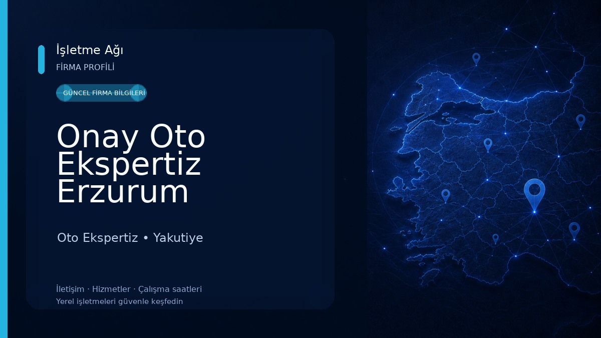 Onay Oto Ekspertiz Erzurum Oto Ekspertiz