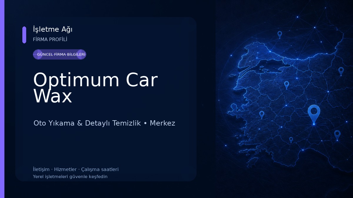 Optimum Car Wax