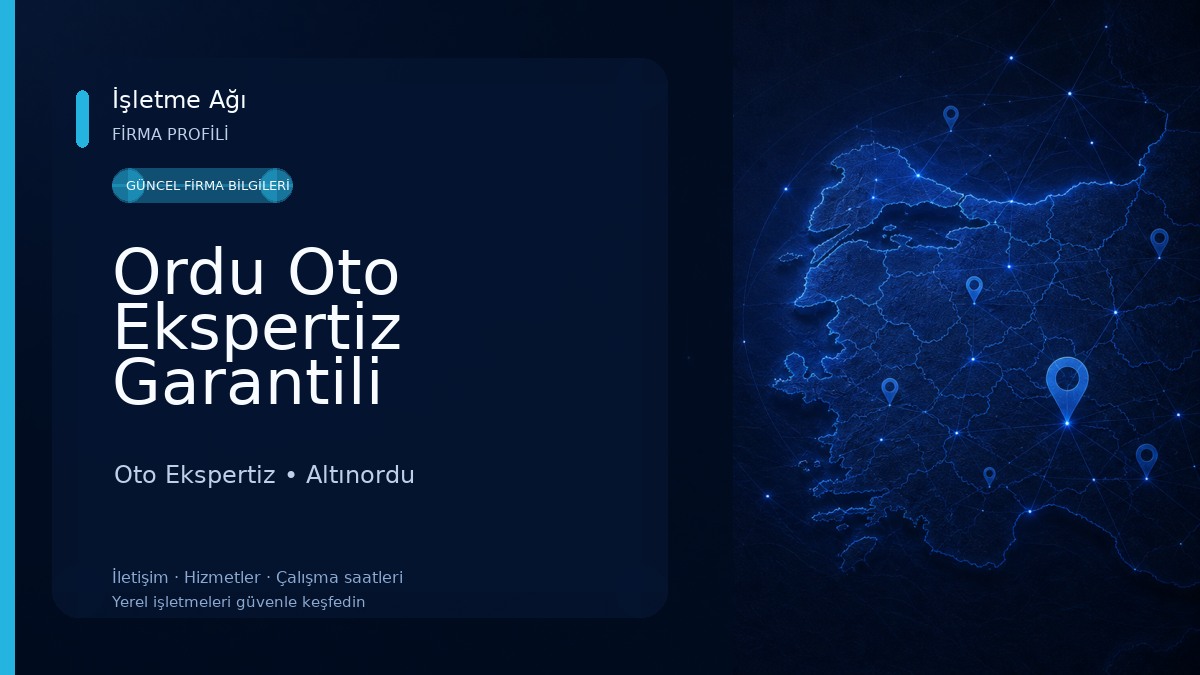 Ordu Oto Ekspertiz Garantili Arabam Oto Ekspertiz