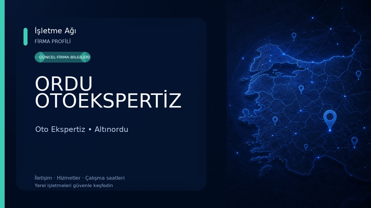 ORDU OTOEKSPERTİZ Oto Ekspertiz