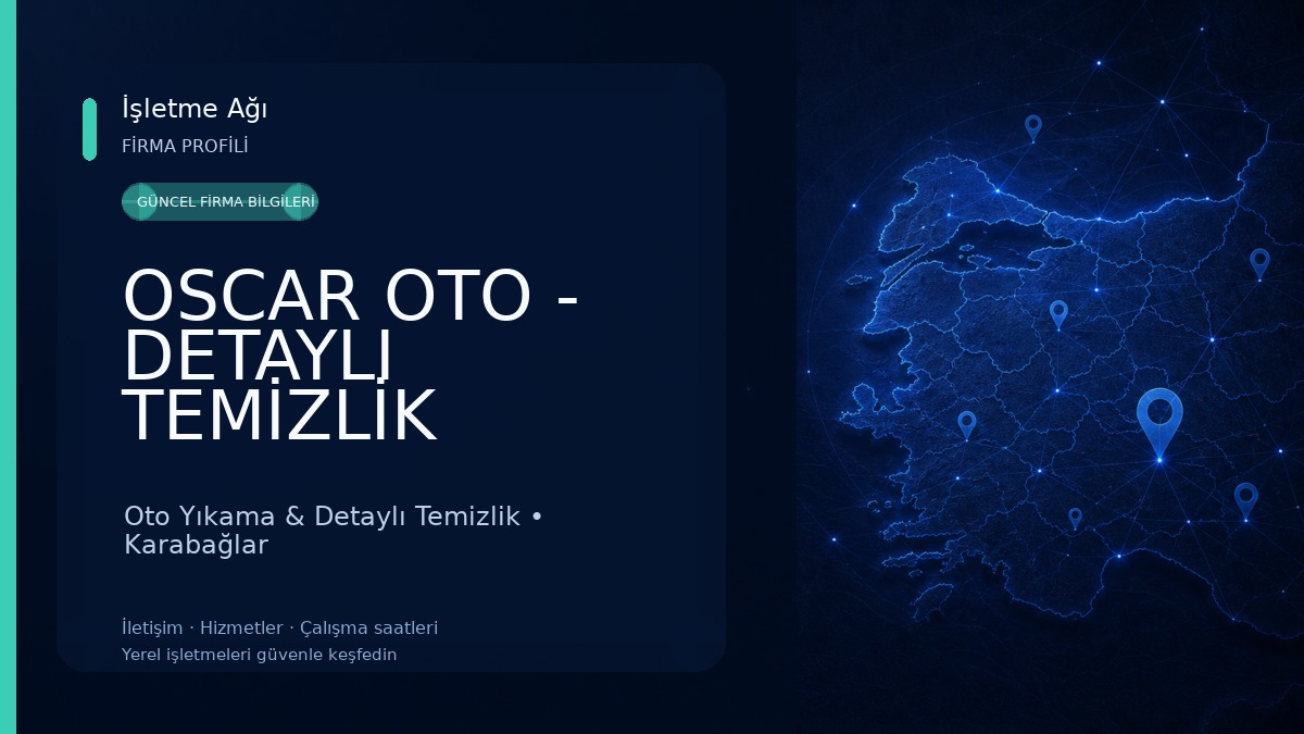 OSCAR OTO - DETAYLI TEMİZLİK