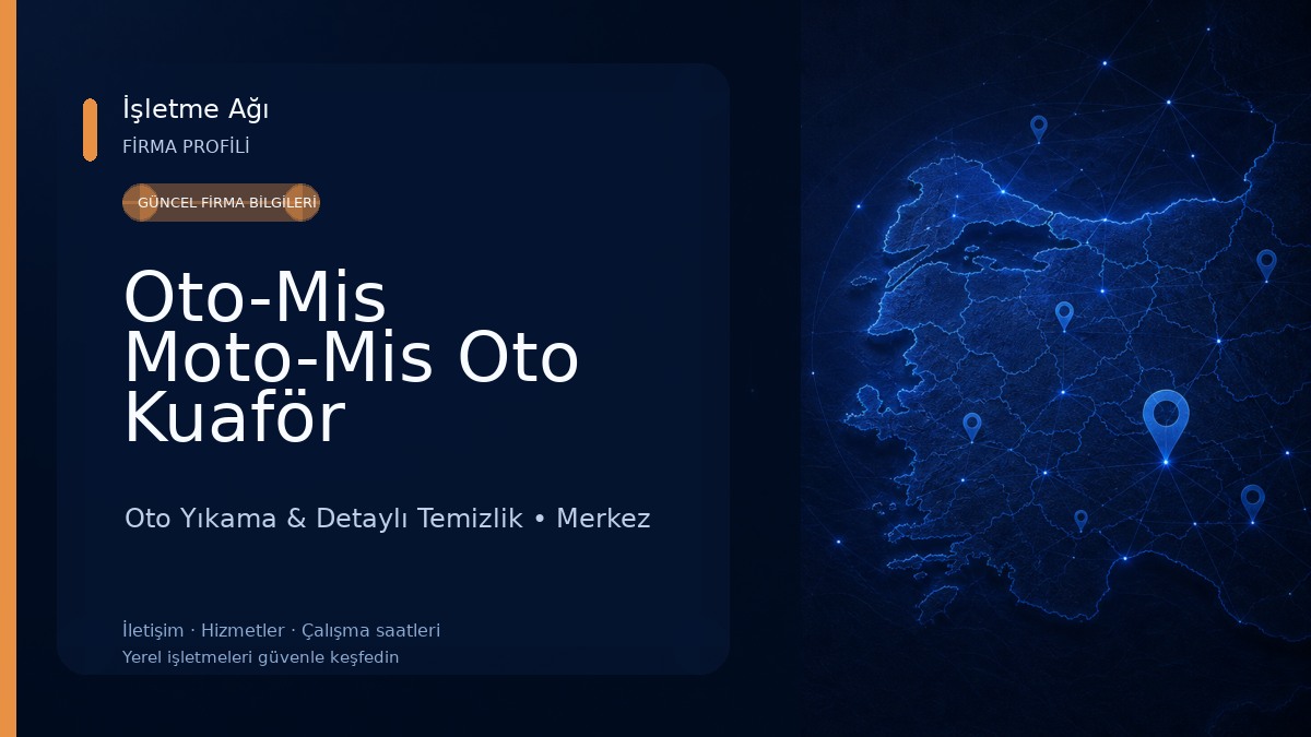 Oto-Mis Moto-Mis Oto Kuaför Çanakkale Oto Yıkama & Detaylı Temizlik