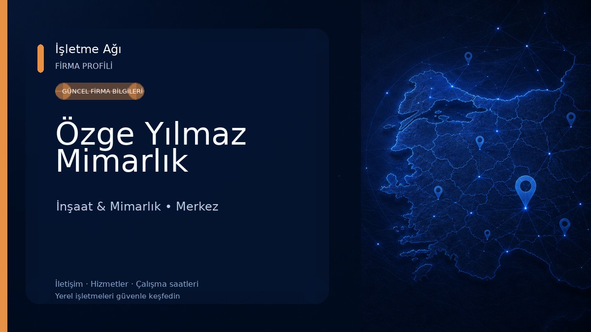 Özge Yılmaz Mimarlık