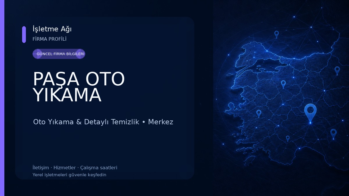 PAŞA OTO YIKAMA