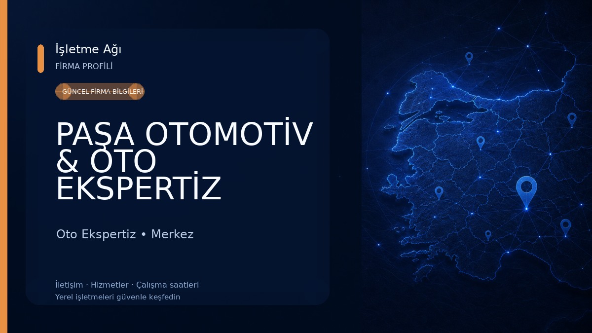 PAŞA OTOMOTİV & OTO EKSPERTİZ