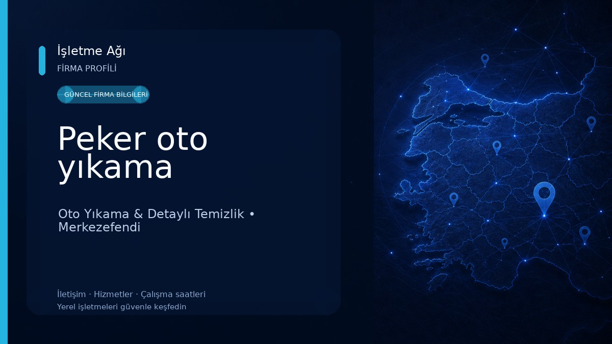 Peker oto yıkama