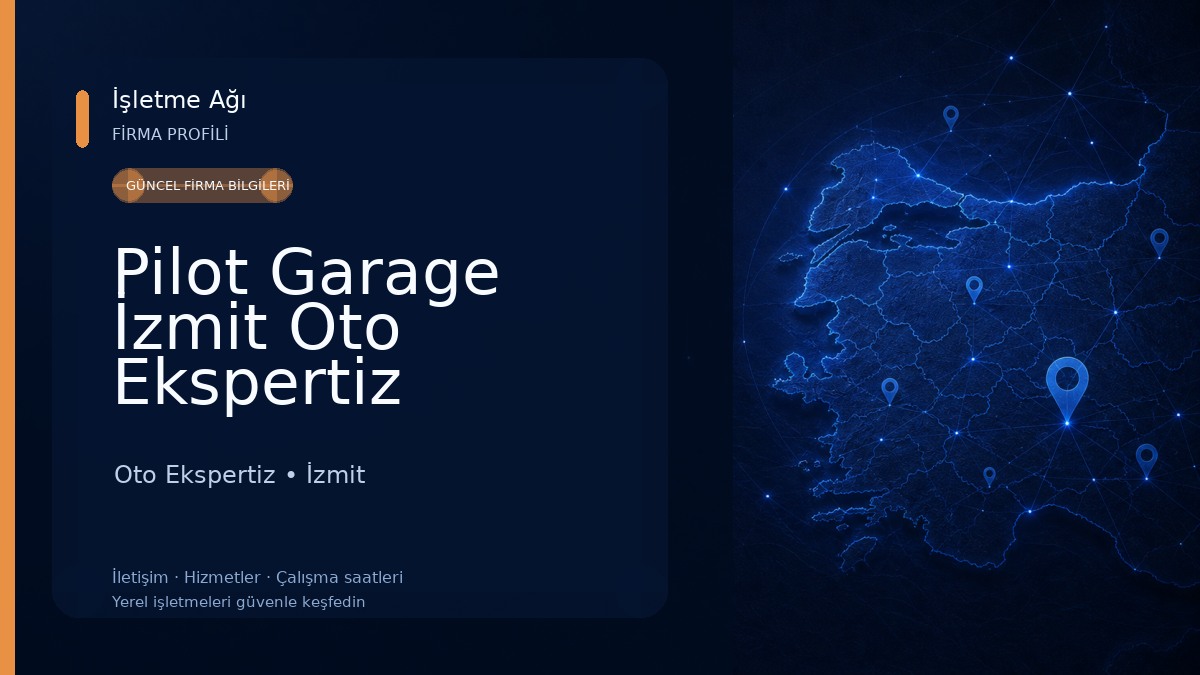Pilot Garage İzmit Oto Ekspertiz
