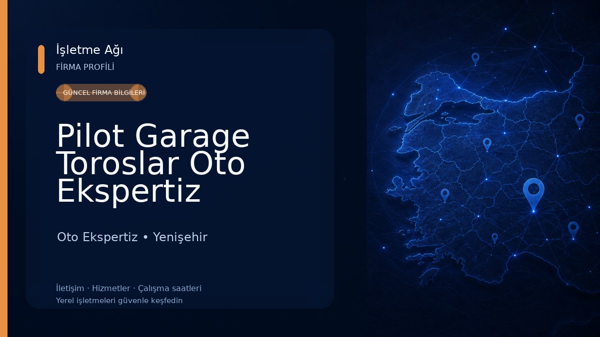Pilot Garage Toroslar Oto Ekspertiz