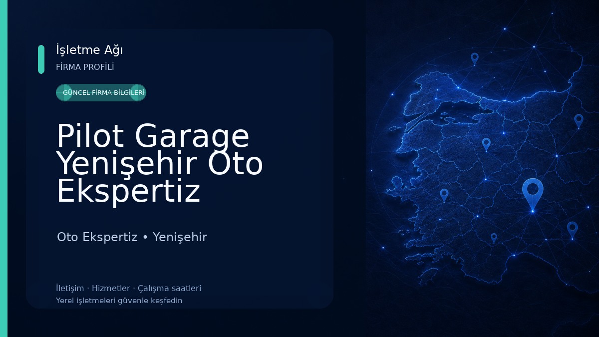 Pilot Garage Yenişehir Oto Ekspertiz