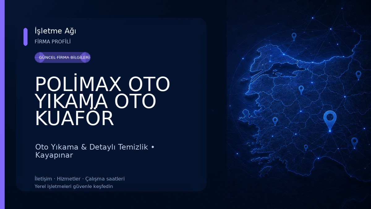 POLİMAX OTO YIKAMA OTO KUAFÖR Oto Yıkama & Detaylı Temizlik