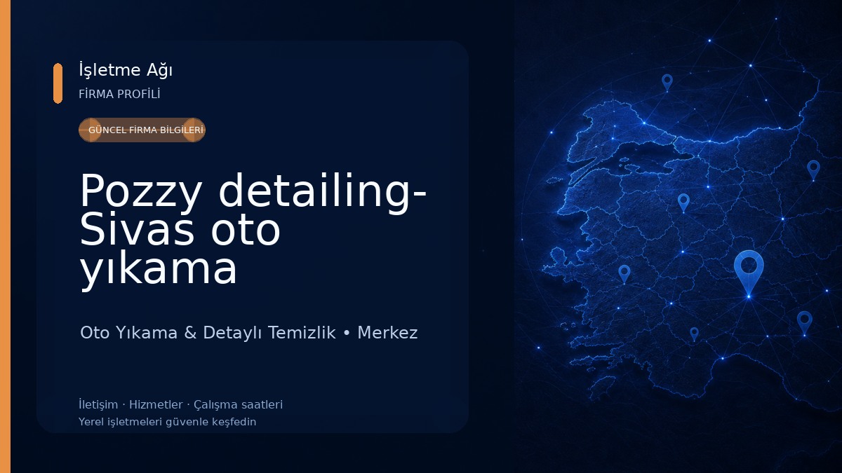 Pozzy detailing- Sivas oto yıkama