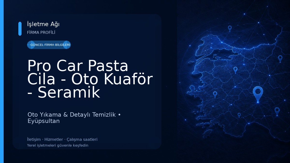 Pro Car Pasta Cila - Oto Kuaför - Seramik Kaplama