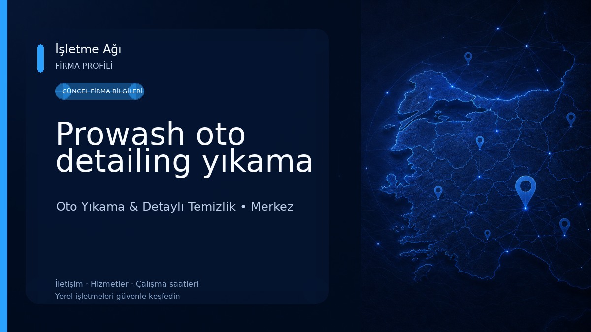 Prowash oto detailing yıkama