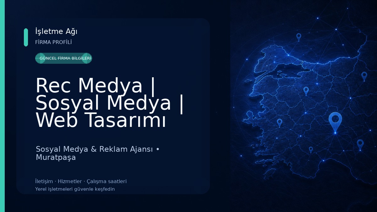 Rec Medya | Sosyal Medya | Web Tasarımı