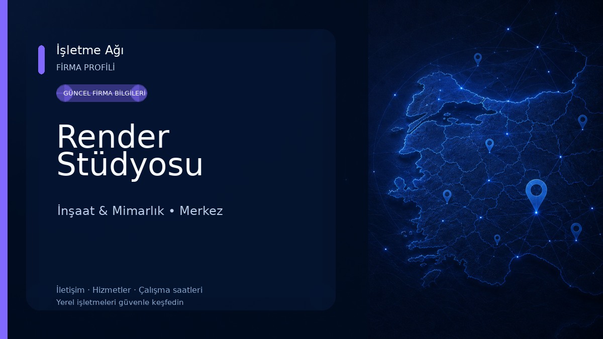 Render Stüdyosu