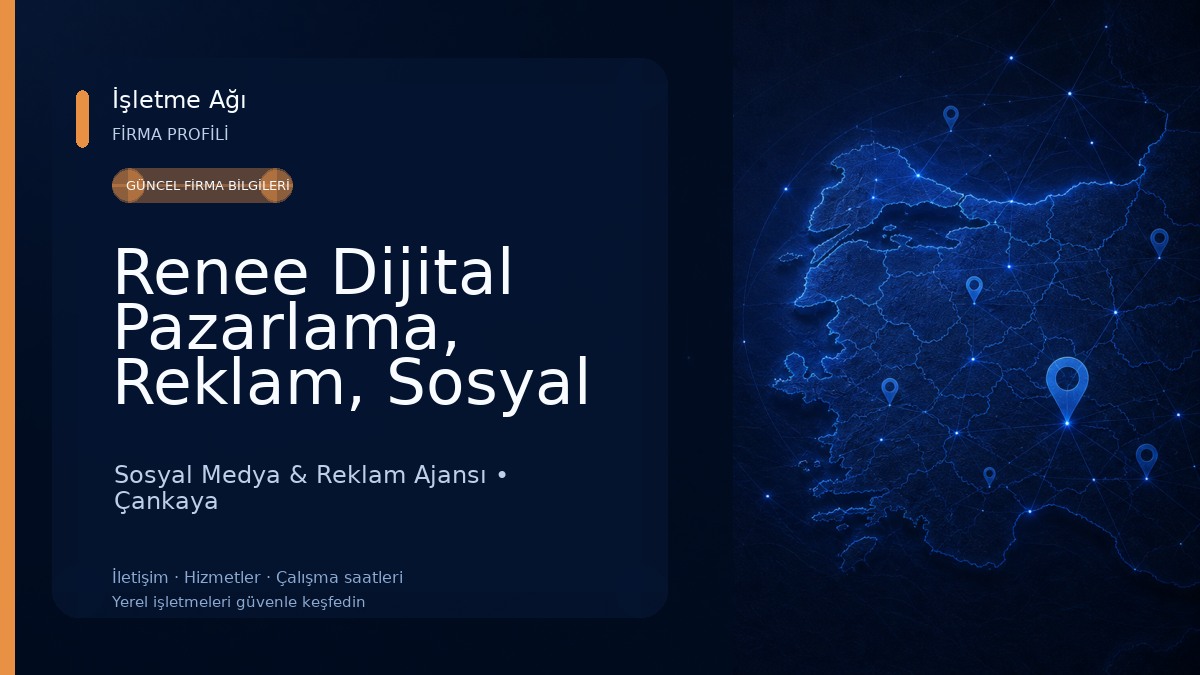 Renee Dijital Pazarlama, Reklam, Sosyal Medya ve Web Ajansı