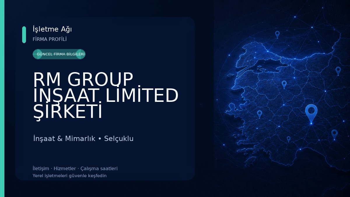RM GROUP İNŞAAT LİMİTED ŞİRKETİ