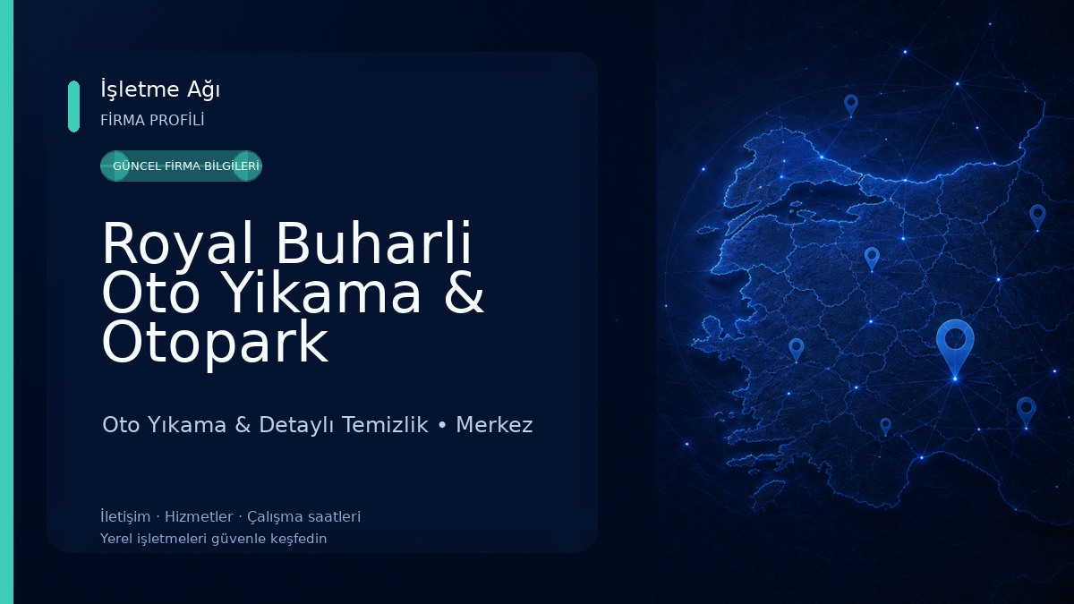 Royal Buharli Oto Yikama & Otopark
