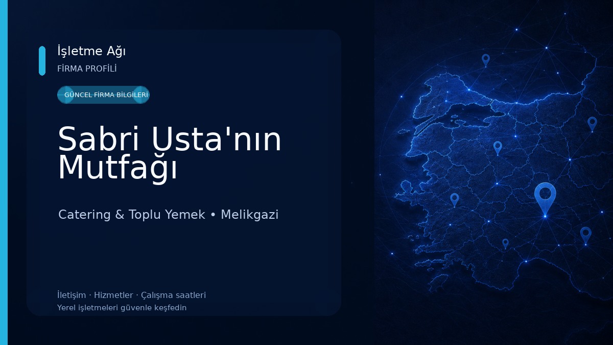 Sabri Usta'nın Mutfağı Catering & Toplu Yemek