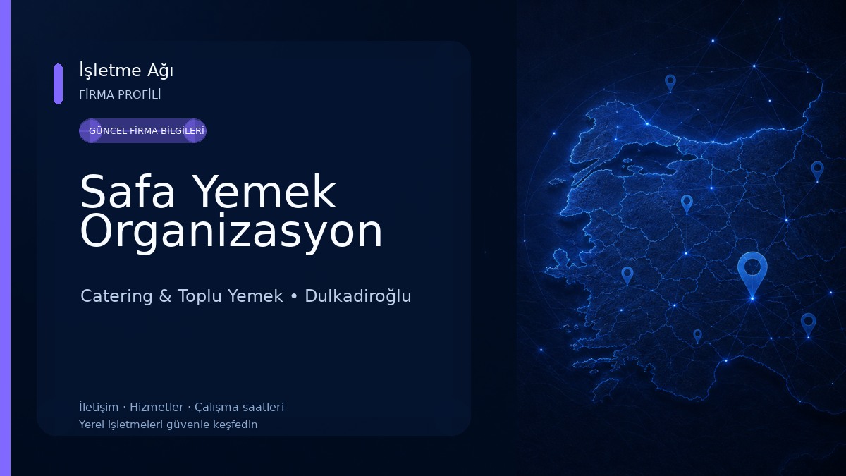 Safa Yemek Organizasyon