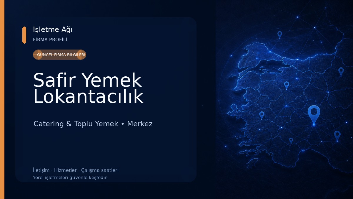 Safir Yemek Lokantacılık