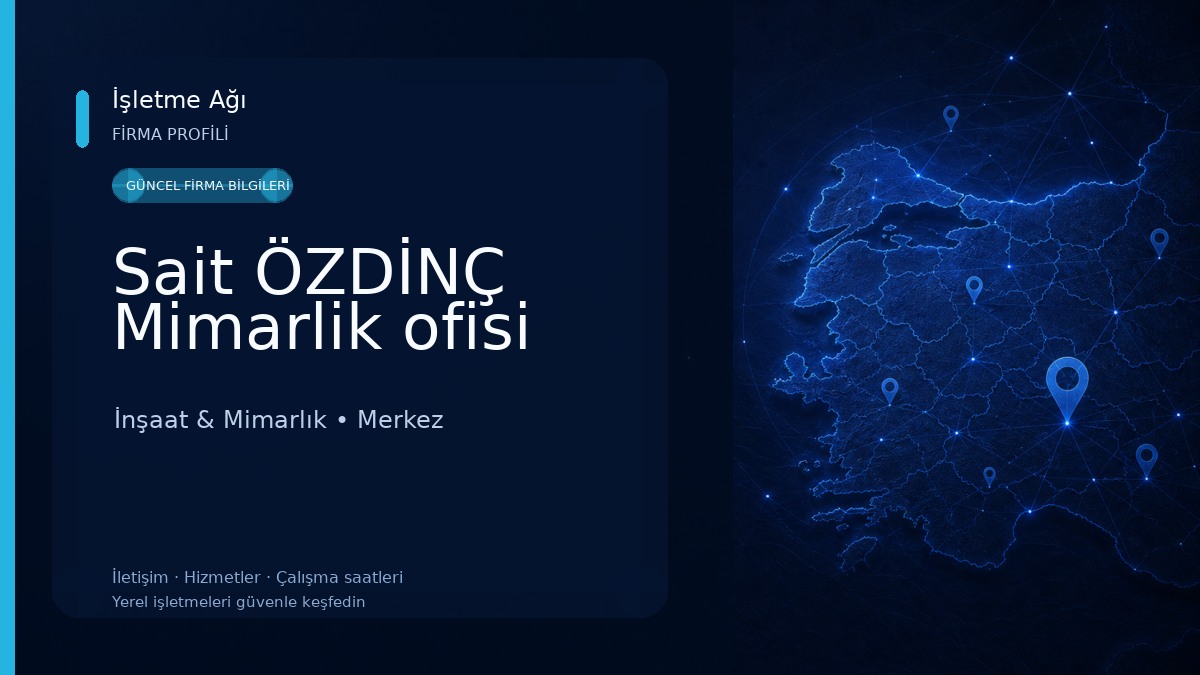 Sait ÖZDİNÇ Mimarlik ofisi