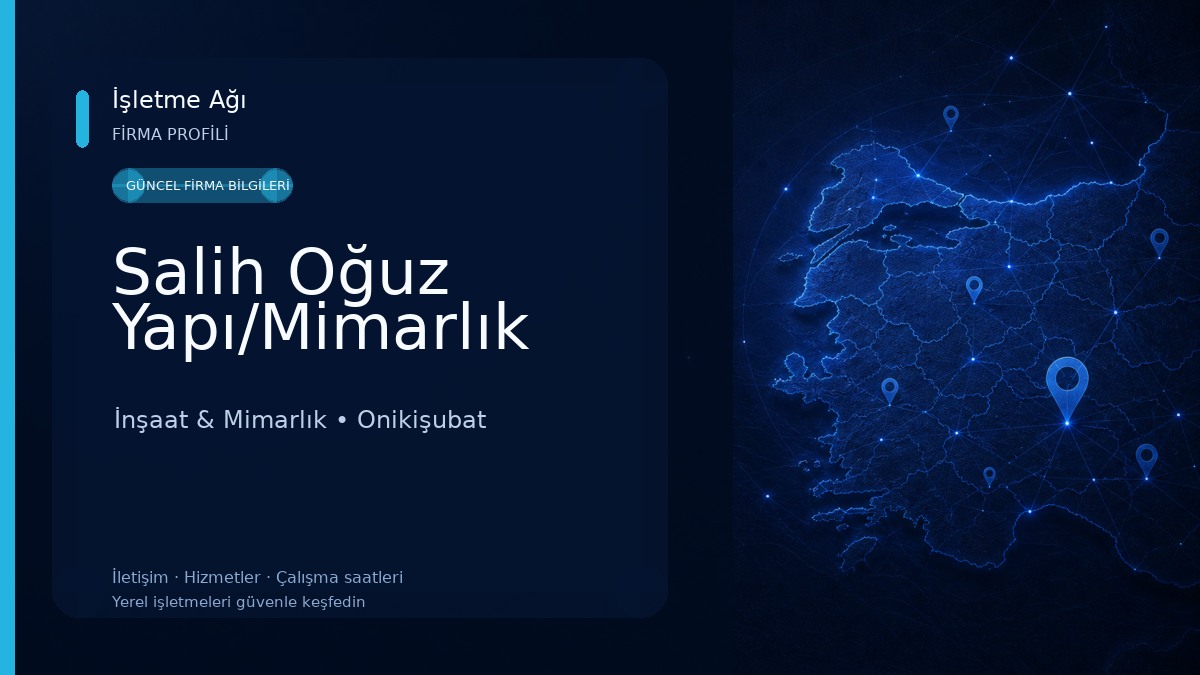 Salih Oğuz Yapı/Mimarlık