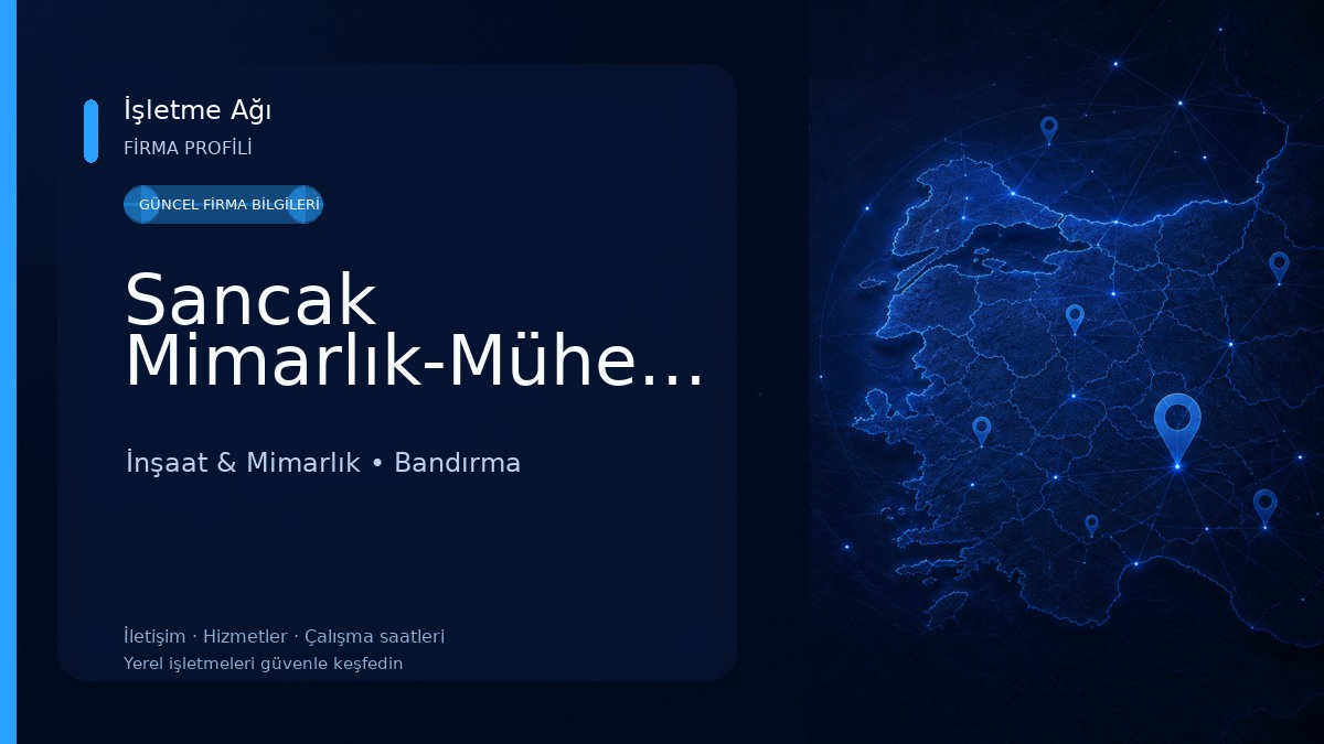 Sancak Mimarlık-Mühendislik