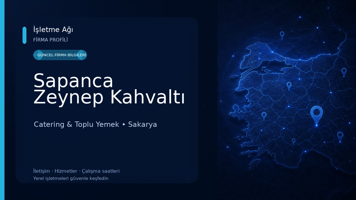 Sapanca Zeynep Kahvaltı Catering & Toplu Yemek