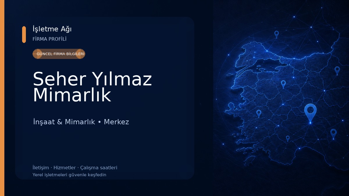 Seher Yılmaz Mimarlık İnşaat & Mimarlık