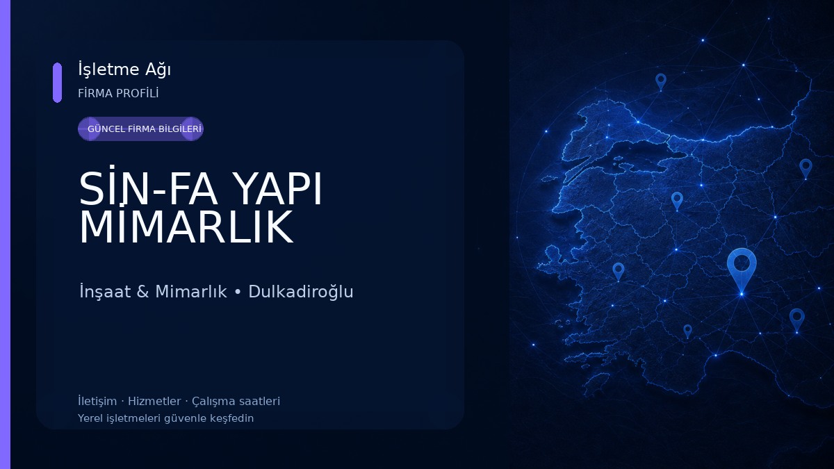 SİN-FA YAPI MİMARLIK