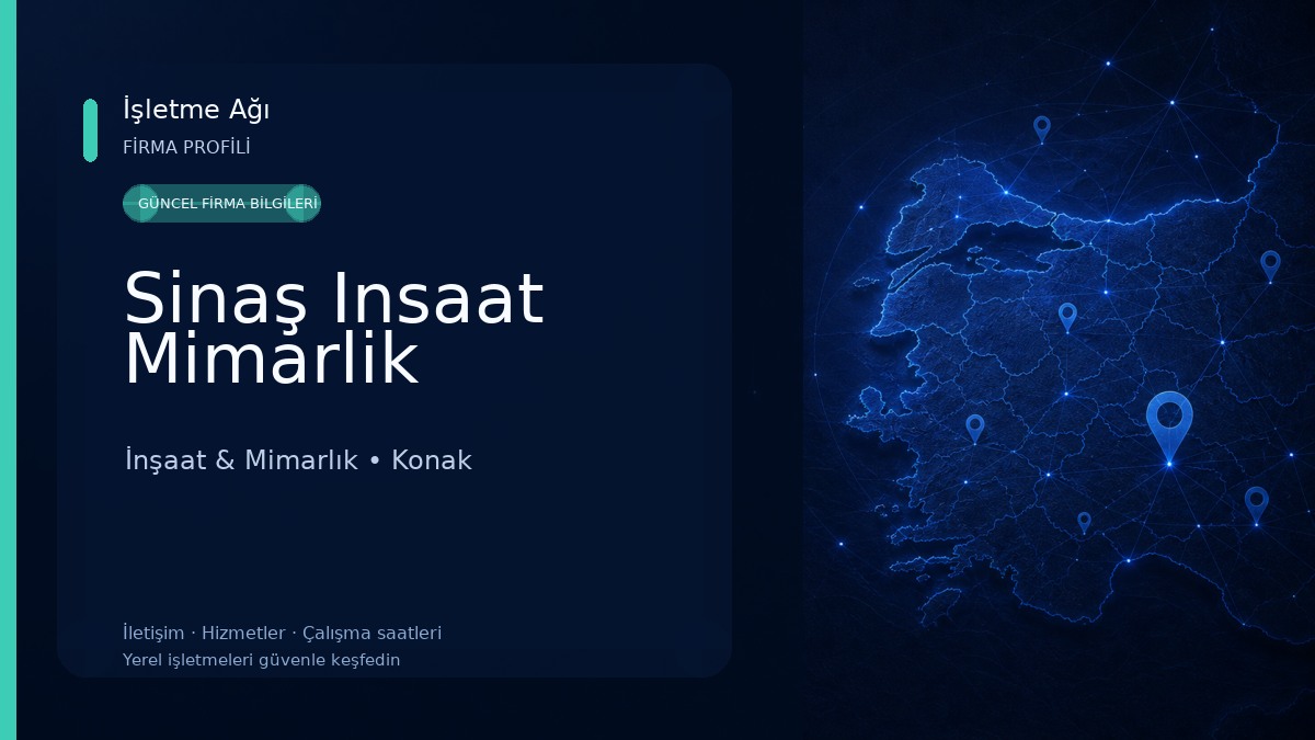 Sinaş Insaat Mimarlik İnşaat & Mimarlık