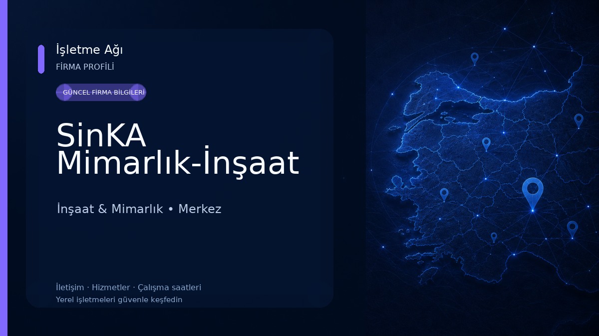 SinKA Mimarlık-İnşaat