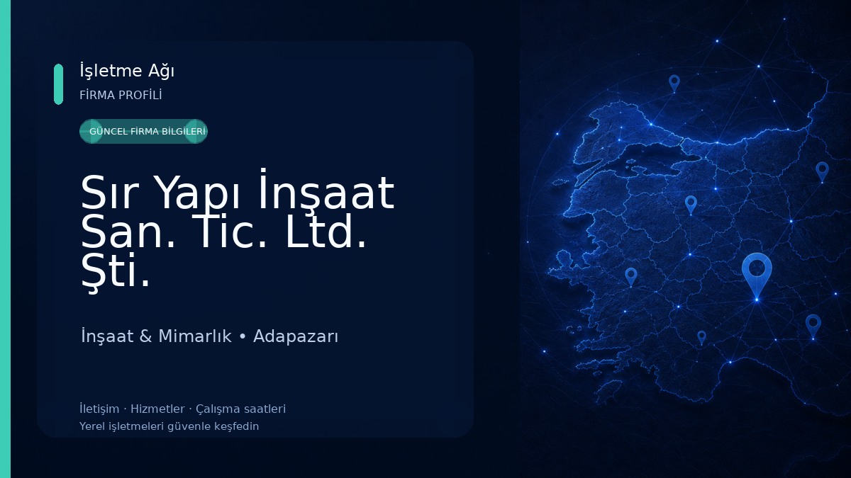 Sır Yapı İnşaat San. Tic. Ltd. Şti.