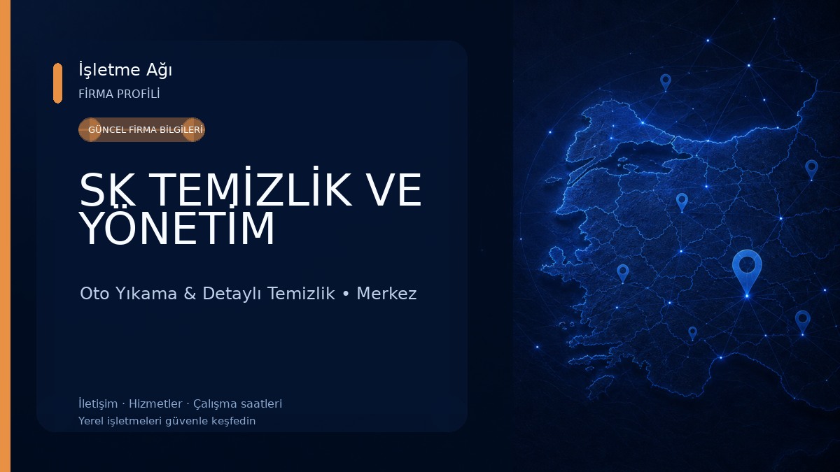 SK TEMİZLİK VE YÖNETİM Oto Yıkama & Detaylı Temizlik