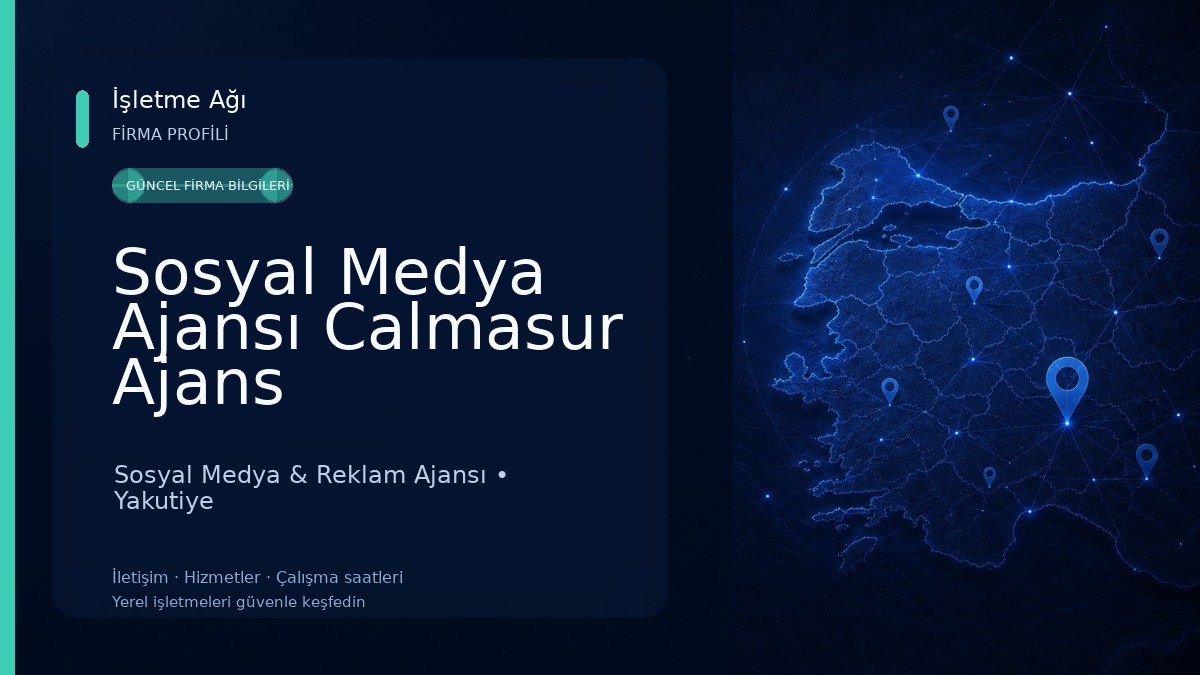 Sosyal Medya Ajansı Calmasur Ajans