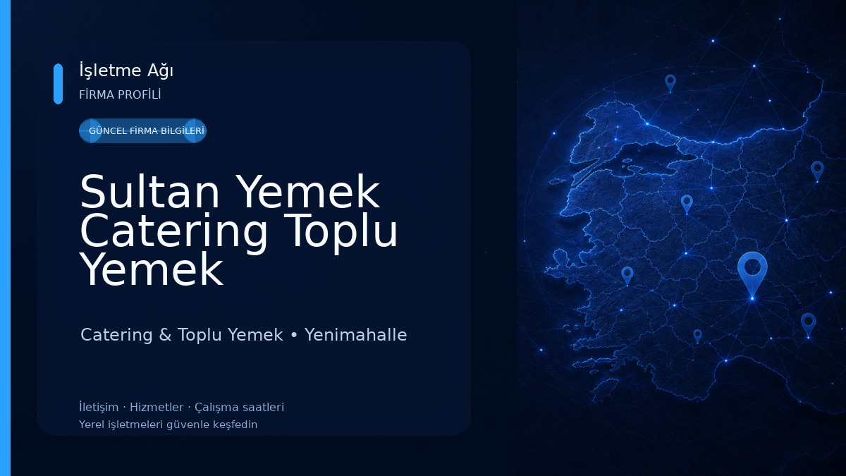 Sultan Yemek Catering Toplu Yemek Hizmetleri | Ankara Catering Catering & Toplu Yemek