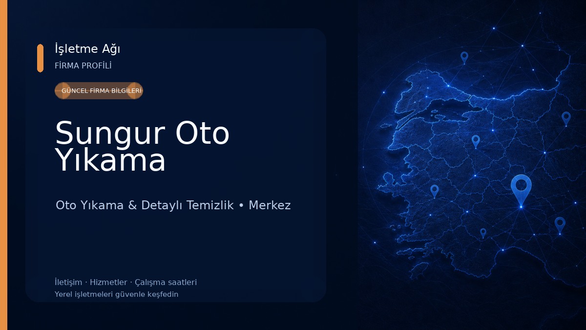 Sungur Oto Yıkama