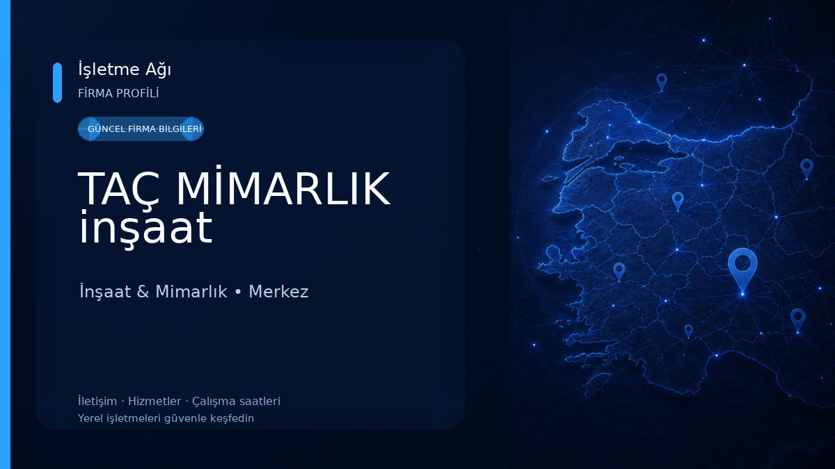 TAÇ MİMARLIK inşaat İnşaat & Mimarlık