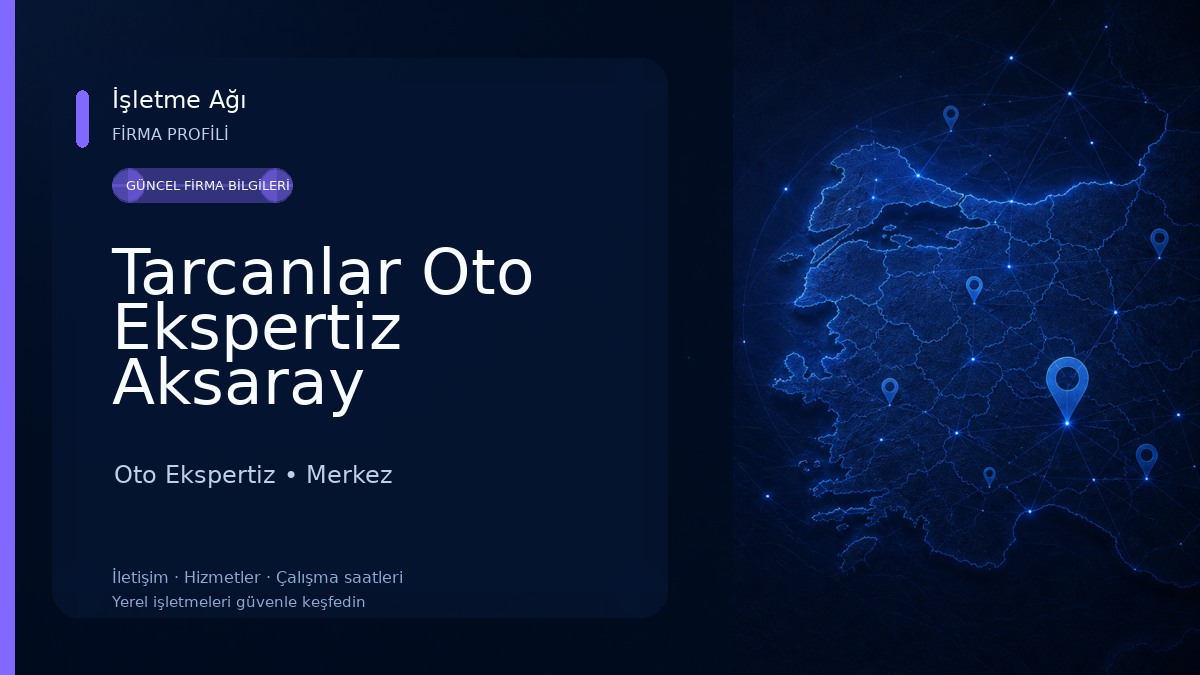 Tarcanlar Oto Ekspertiz Aksaray Ekspertiz Aksaray Oto Ekspertiz