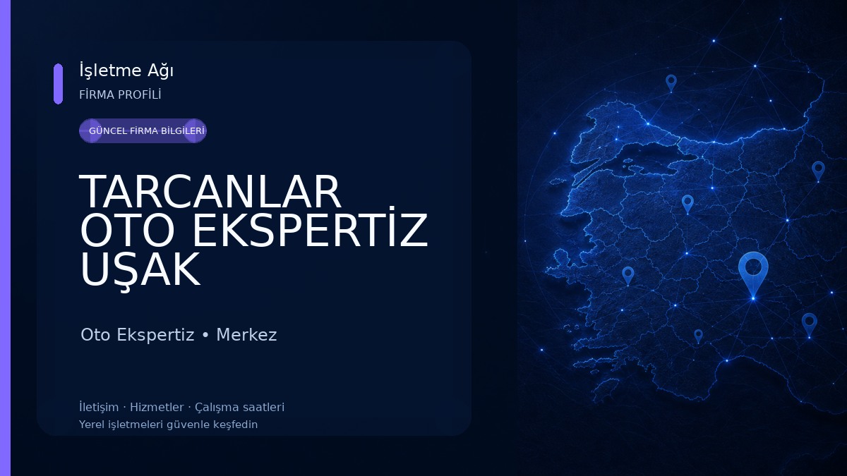TARCANLAR OTO EKSPERTİZ UŞAK