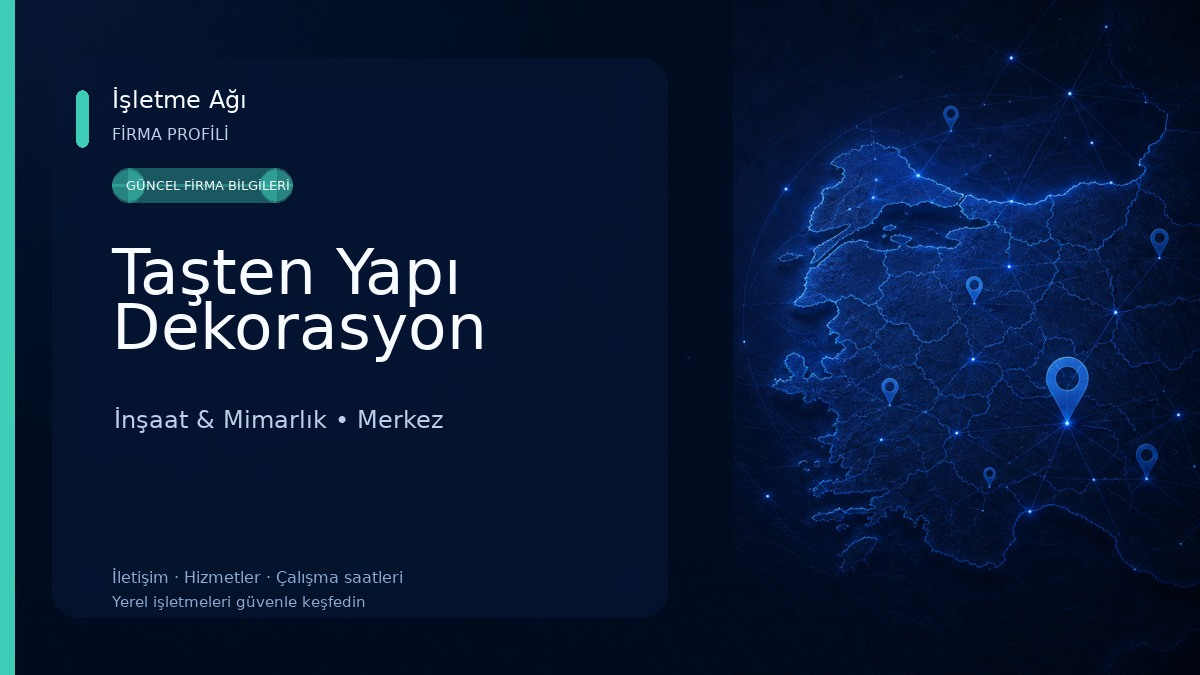 Taşten Yapı Dekorasyon