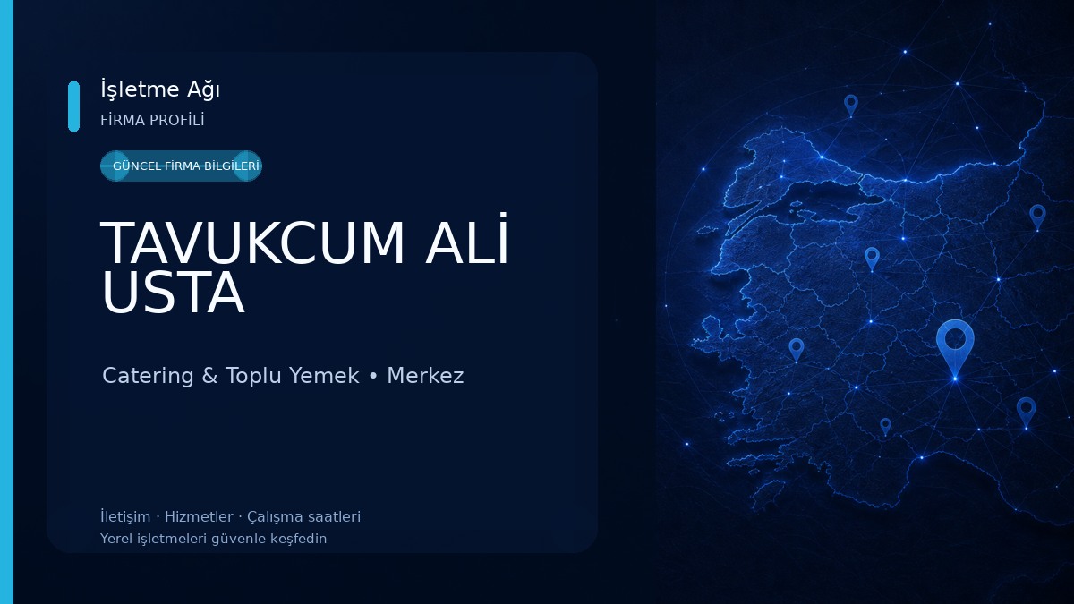 TAVUKCUM ALİ USTA
